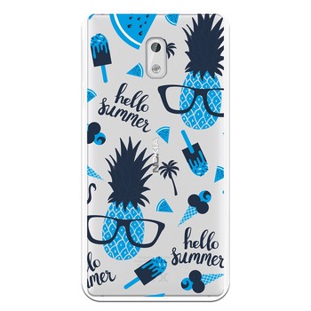 Stand case costume drawing Hello Summer Green WP011 for Nokia 3
